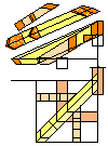 Beispiel 5, gleiche Dachneigung